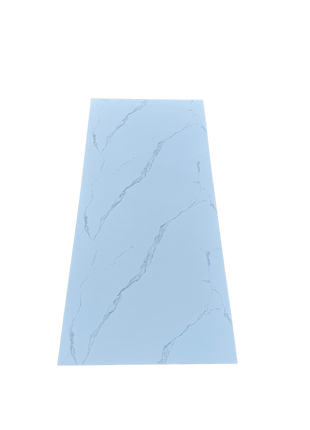 CombiMeubels® PVC marmeren wandpanelen - Carrara glans wit - 260x122cm